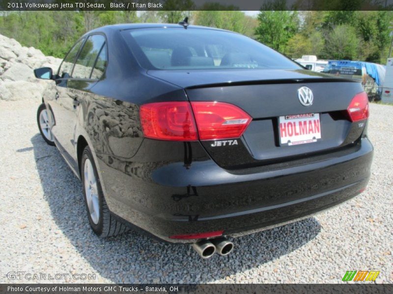 Black / Titan Black 2011 Volkswagen Jetta TDI Sedan