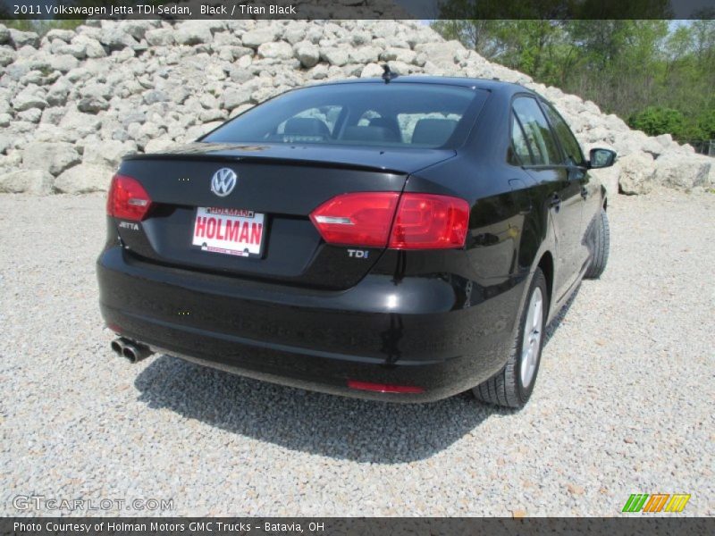 Black / Titan Black 2011 Volkswagen Jetta TDI Sedan