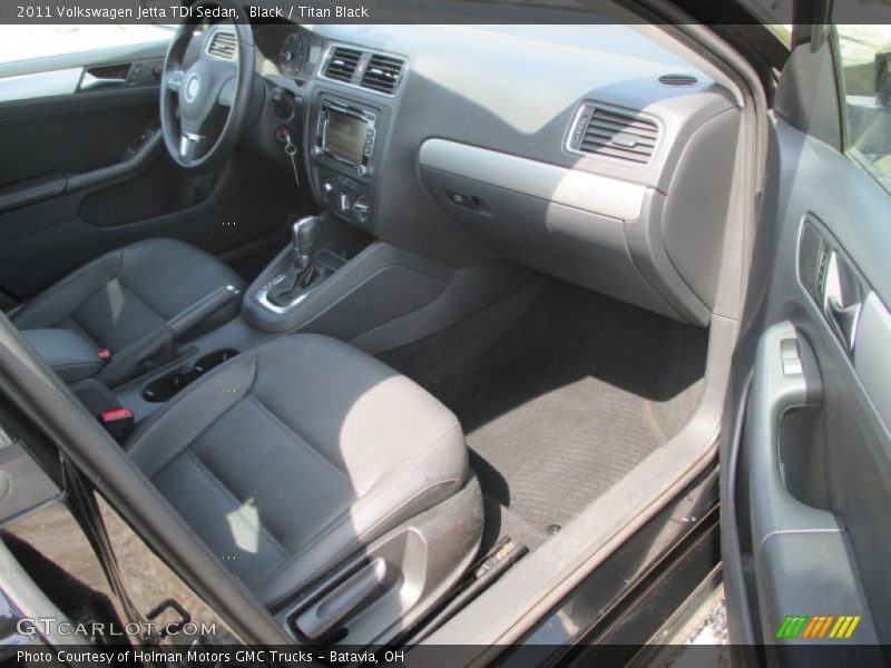 Black / Titan Black 2011 Volkswagen Jetta TDI Sedan