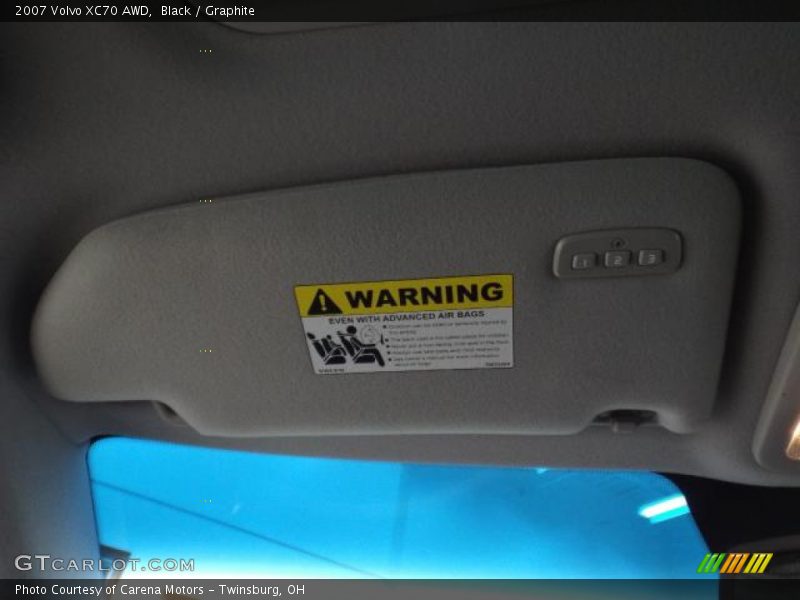 Black / Graphite 2007 Volvo XC70 AWD