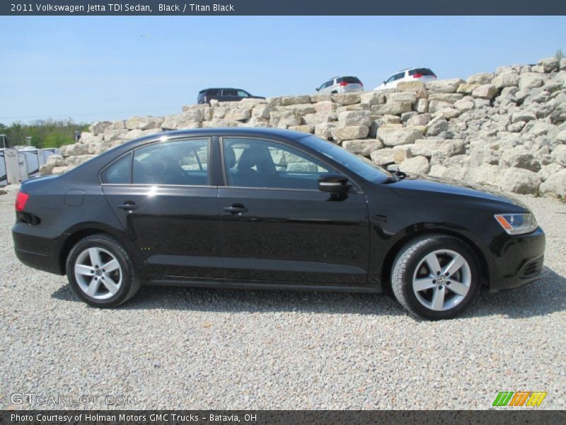 Black / Titan Black 2011 Volkswagen Jetta TDI Sedan