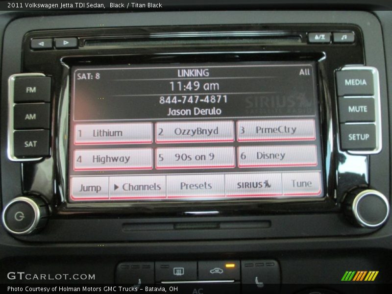 Black / Titan Black 2011 Volkswagen Jetta TDI Sedan