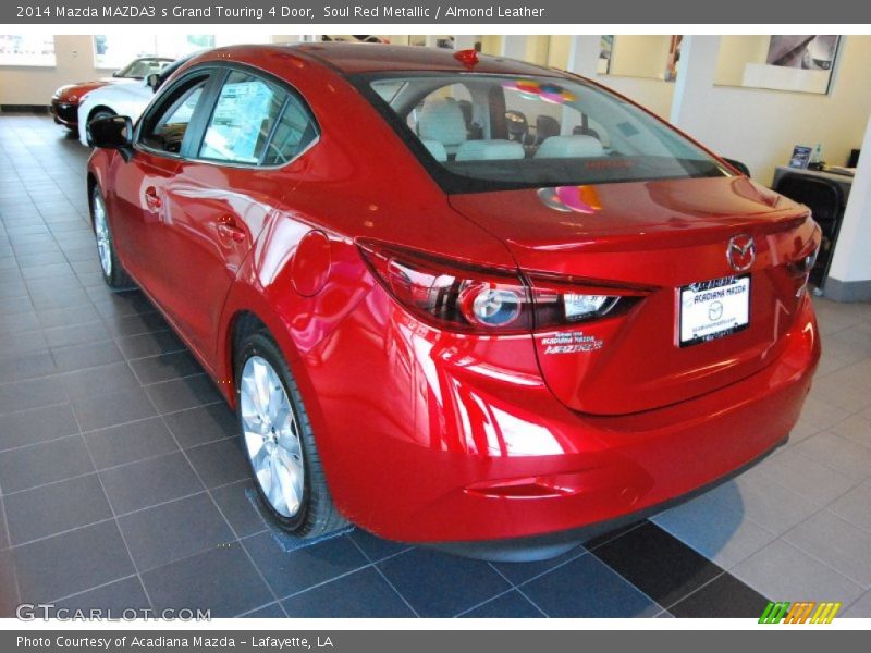 Soul Red Metallic / Almond Leather 2014 Mazda MAZDA3 s Grand Touring 4 Door