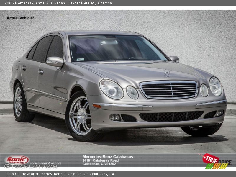 Pewter Metallic / Charcoal 2006 Mercedes-Benz E 350 Sedan