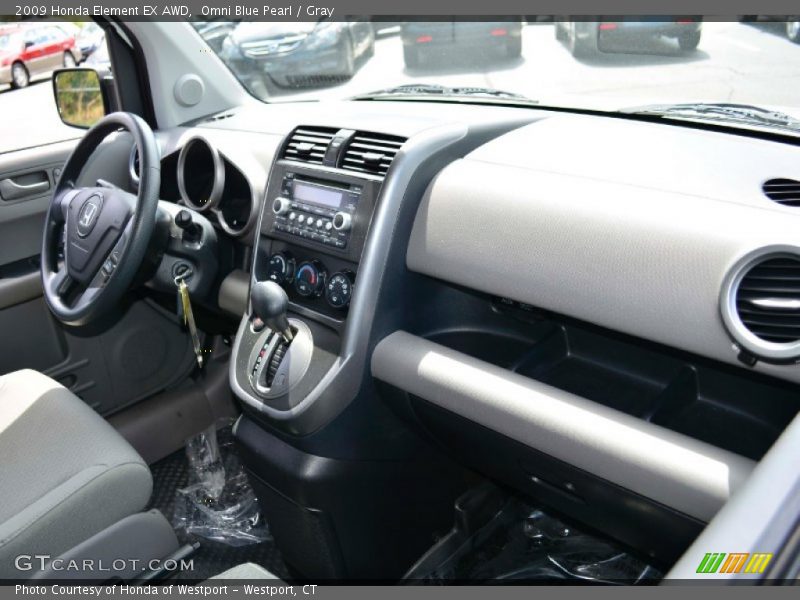 Omni Blue Pearl / Gray 2009 Honda Element EX AWD