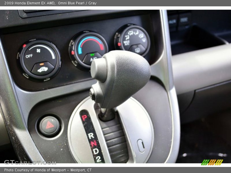Omni Blue Pearl / Gray 2009 Honda Element EX AWD