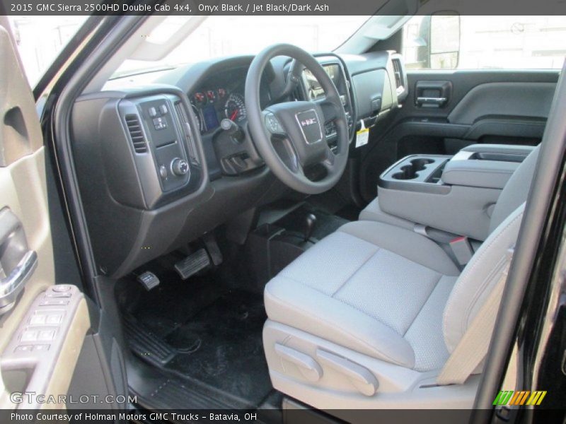 Onyx Black / Jet Black/Dark Ash 2015 GMC Sierra 2500HD Double Cab 4x4