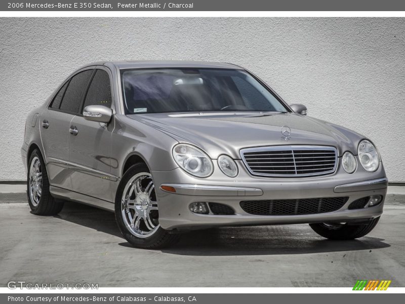 Pewter Metallic / Charcoal 2006 Mercedes-Benz E 350 Sedan