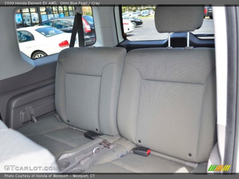 Omni Blue Pearl / Gray 2009 Honda Element EX AWD