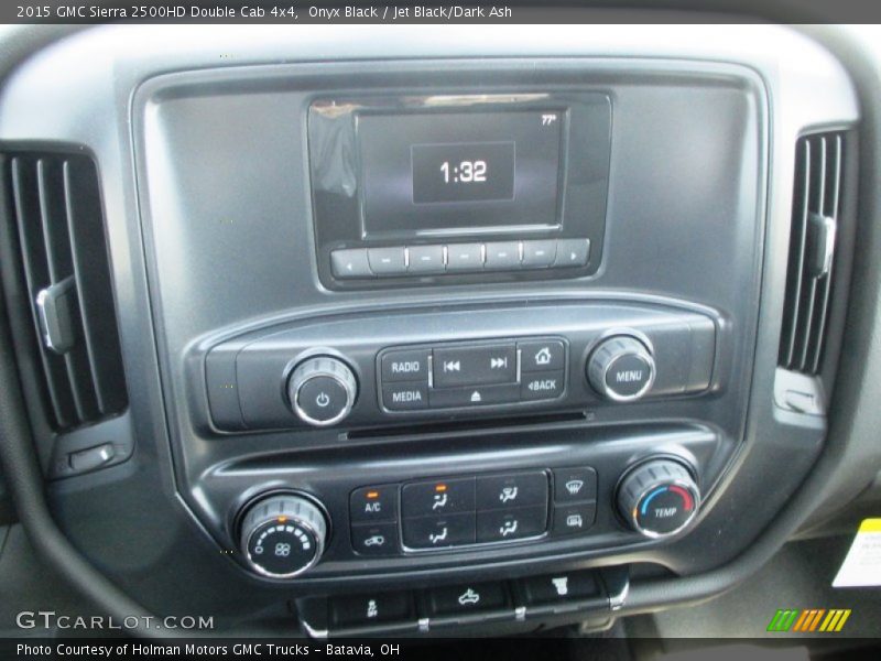 Onyx Black / Jet Black/Dark Ash 2015 GMC Sierra 2500HD Double Cab 4x4