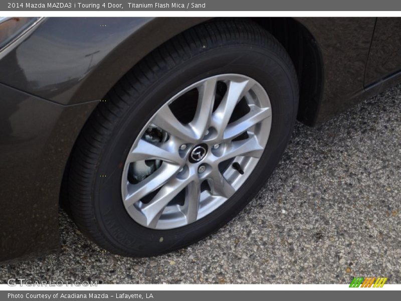 Titanium Flash Mica / Sand 2014 Mazda MAZDA3 i Touring 4 Door