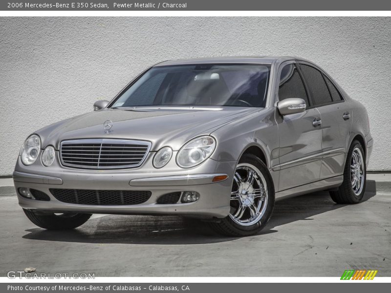 Pewter Metallic / Charcoal 2006 Mercedes-Benz E 350 Sedan