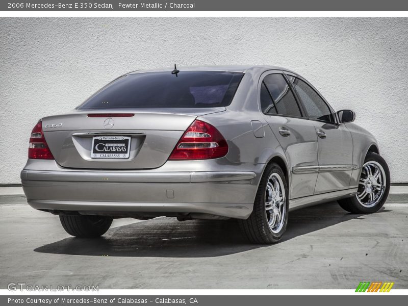 Pewter Metallic / Charcoal 2006 Mercedes-Benz E 350 Sedan