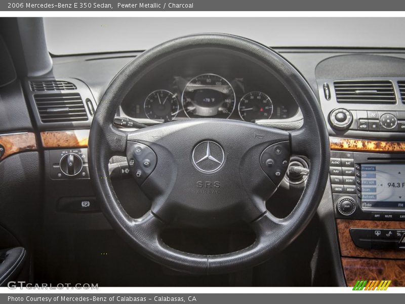 Pewter Metallic / Charcoal 2006 Mercedes-Benz E 350 Sedan