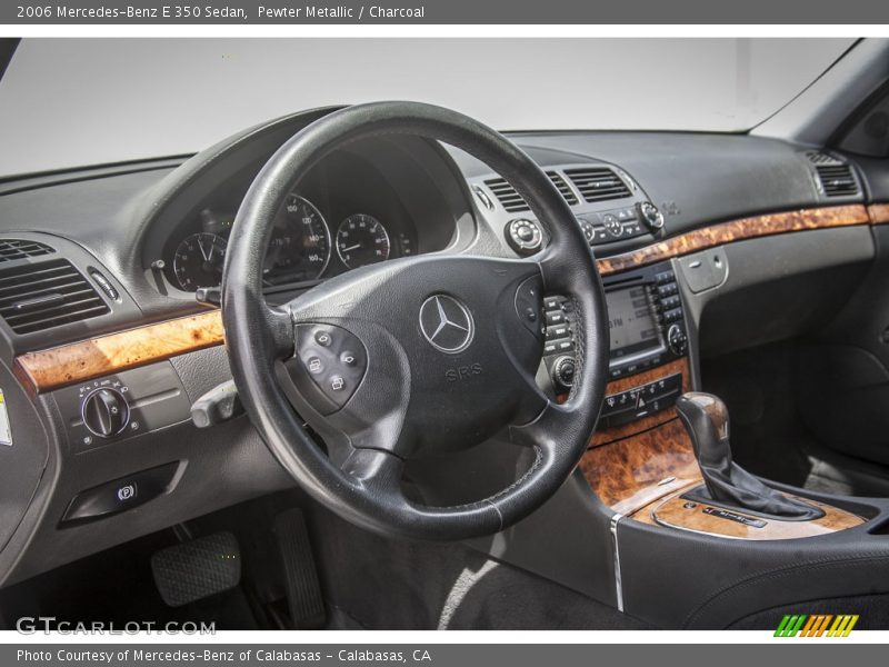 Pewter Metallic / Charcoal 2006 Mercedes-Benz E 350 Sedan