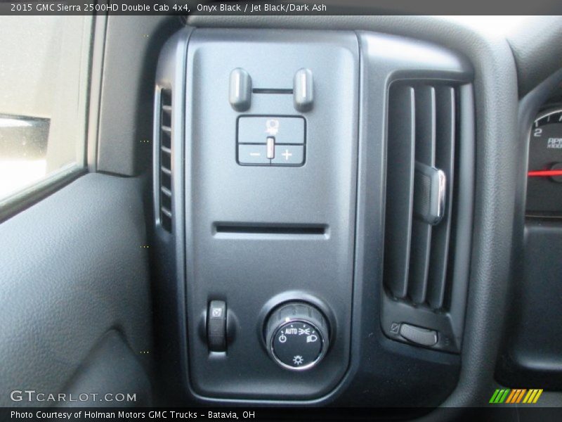 Onyx Black / Jet Black/Dark Ash 2015 GMC Sierra 2500HD Double Cab 4x4