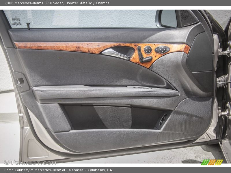Pewter Metallic / Charcoal 2006 Mercedes-Benz E 350 Sedan