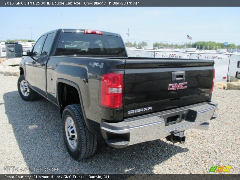 Onyx Black / Jet Black/Dark Ash 2015 GMC Sierra 2500HD Double Cab 4x4