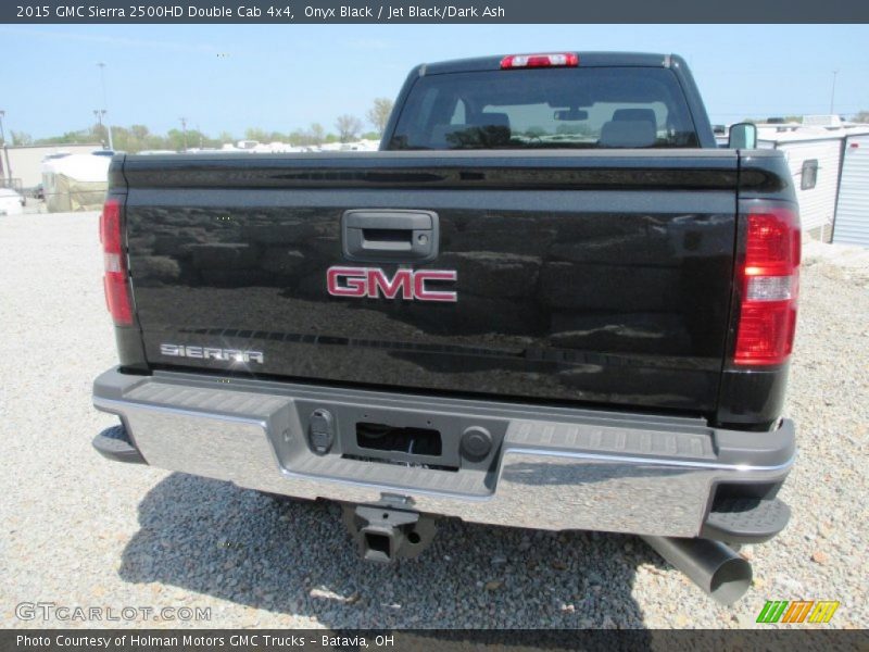 Onyx Black / Jet Black/Dark Ash 2015 GMC Sierra 2500HD Double Cab 4x4
