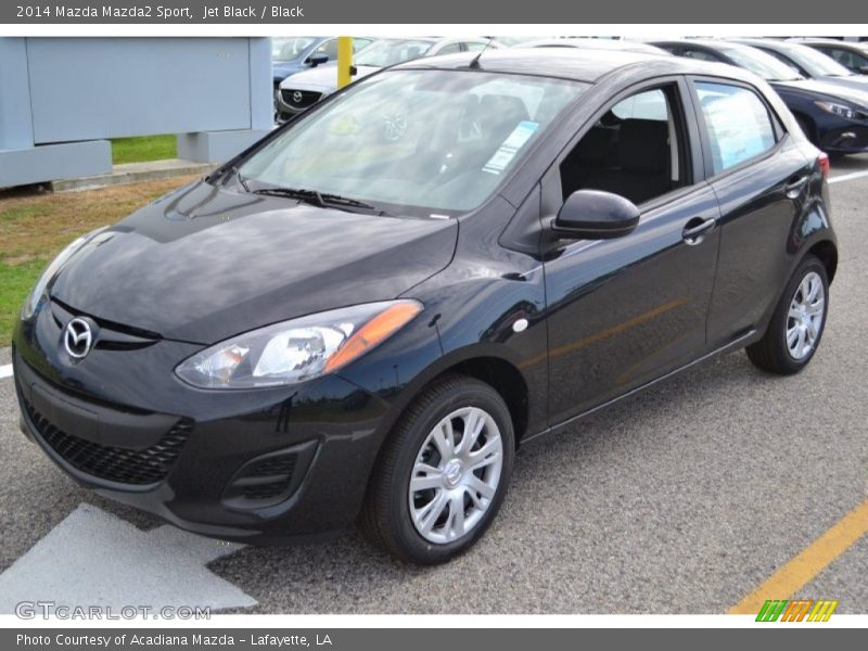 Front 3/4 View of 2014 Mazda2 Sport