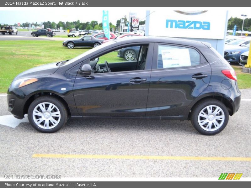 Jet Black / Black 2014 Mazda Mazda2 Sport
