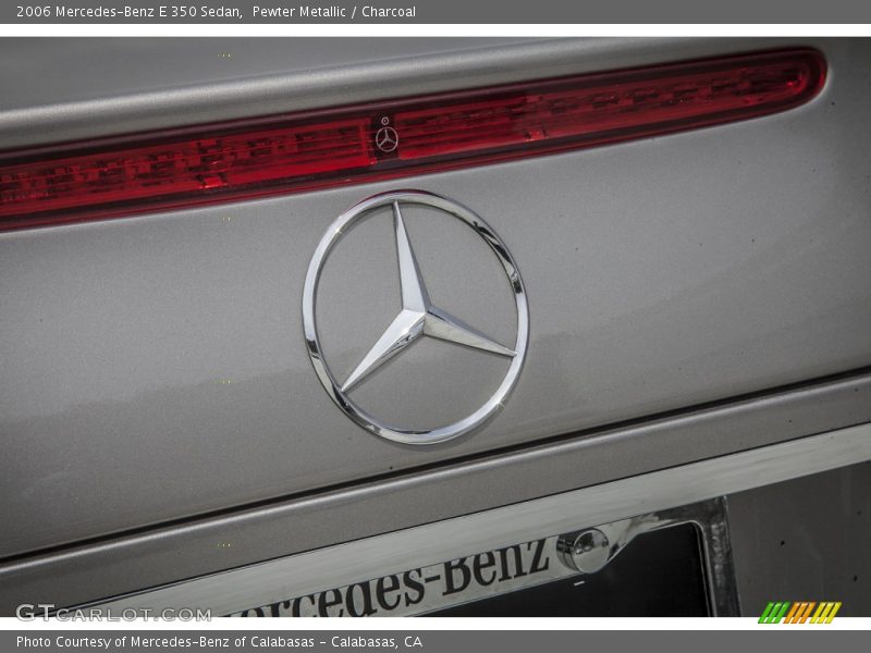 Pewter Metallic / Charcoal 2006 Mercedes-Benz E 350 Sedan
