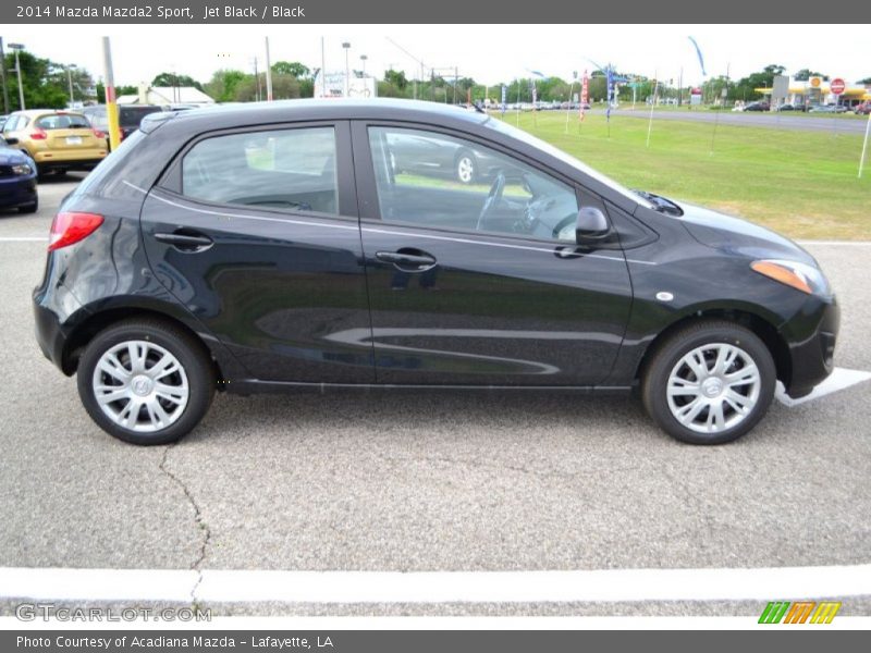 Jet Black / Black 2014 Mazda Mazda2 Sport