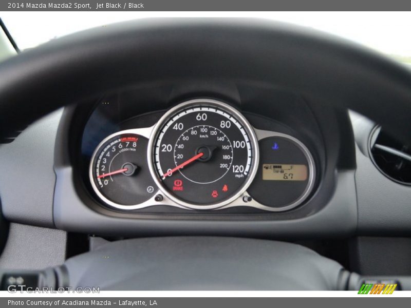 2014 Mazda2 Sport Sport Gauges