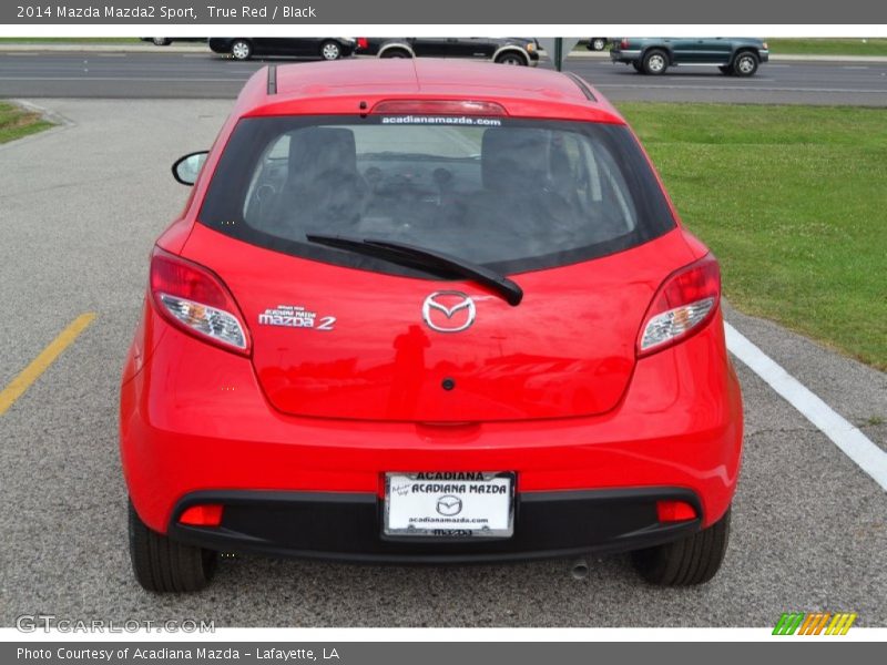 True Red / Black 2014 Mazda Mazda2 Sport