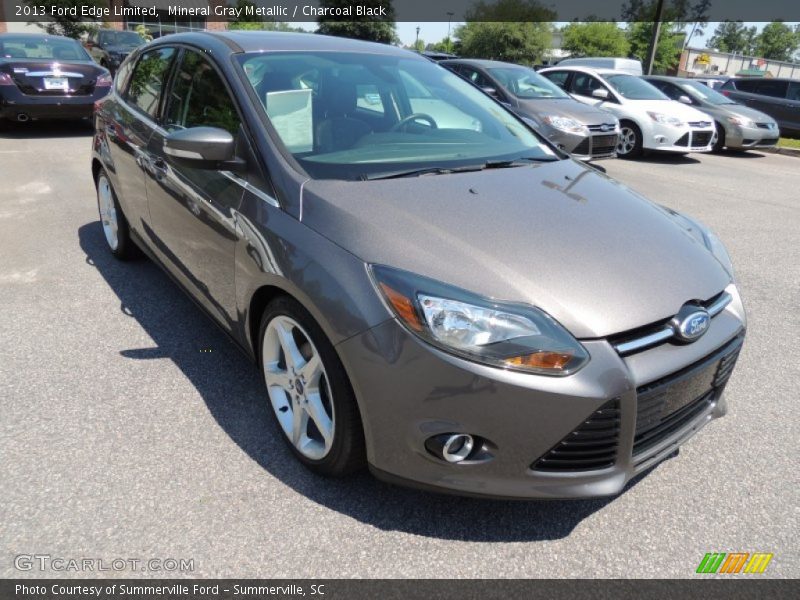 Mineral Gray Metallic / Charcoal Black 2013 Ford Edge Limited