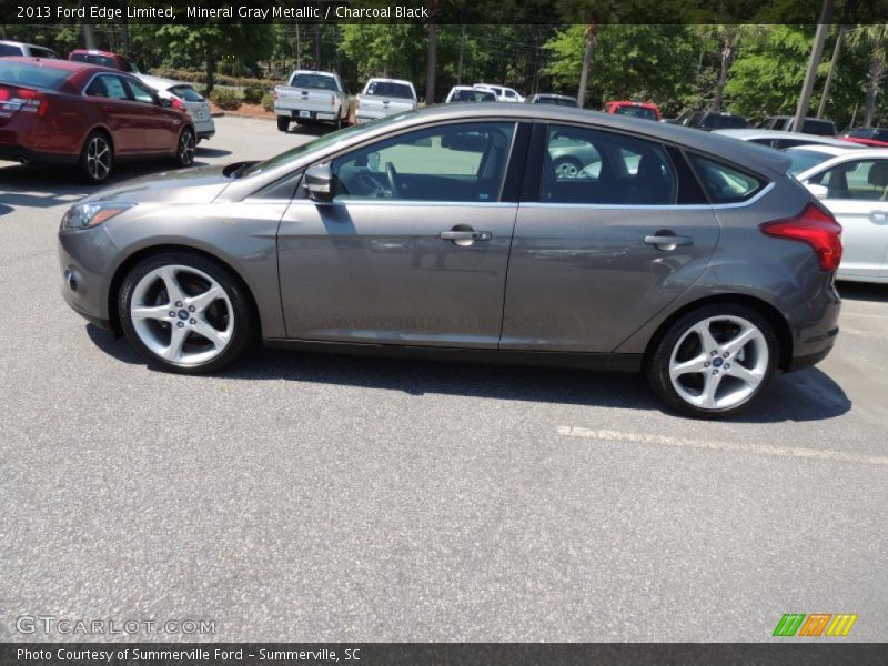 Mineral Gray Metallic / Charcoal Black 2013 Ford Edge Limited