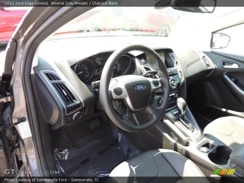 Mineral Gray Metallic / Charcoal Black 2013 Ford Edge Limited