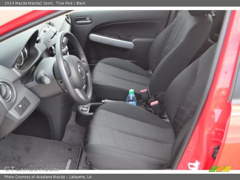 True Red / Black 2014 Mazda Mazda2 Sport