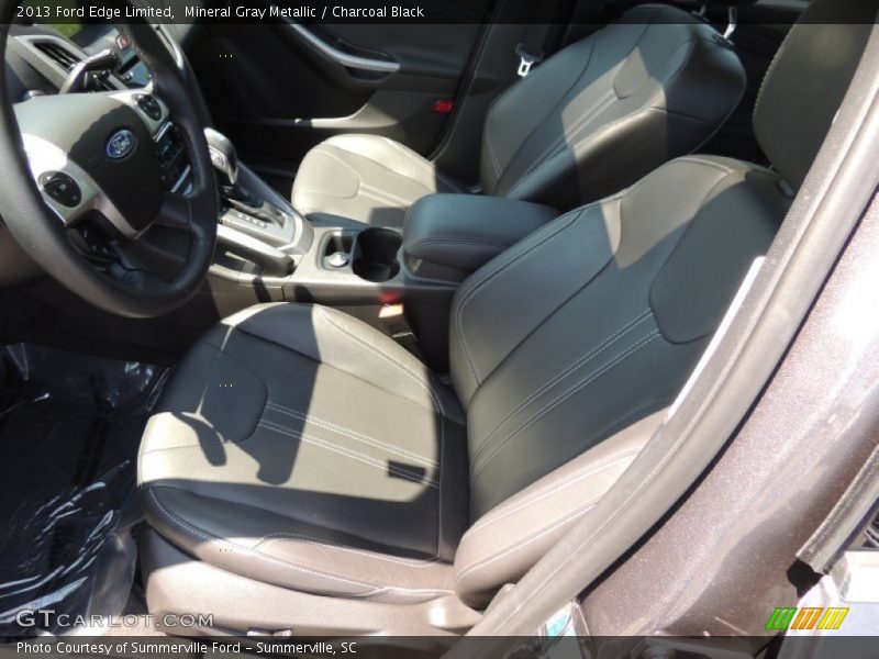 Mineral Gray Metallic / Charcoal Black 2013 Ford Edge Limited