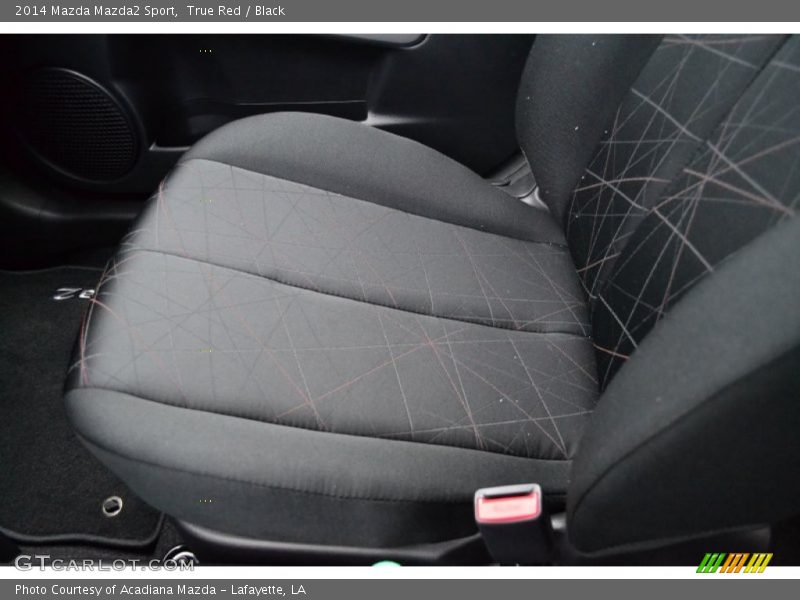 True Red / Black 2014 Mazda Mazda2 Sport