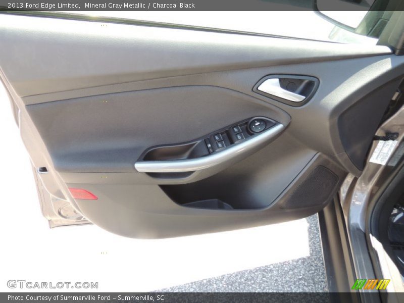 Mineral Gray Metallic / Charcoal Black 2013 Ford Edge Limited