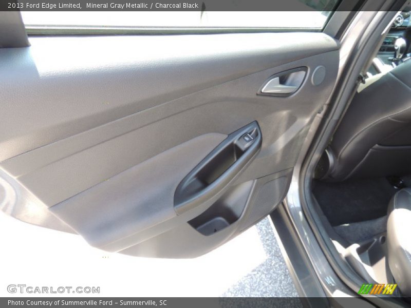 Mineral Gray Metallic / Charcoal Black 2013 Ford Edge Limited