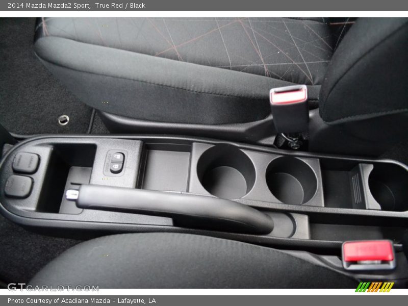 True Red / Black 2014 Mazda Mazda2 Sport