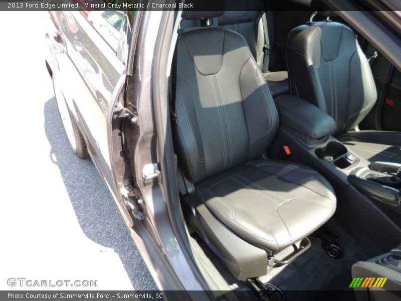 Mineral Gray Metallic / Charcoal Black 2013 Ford Edge Limited