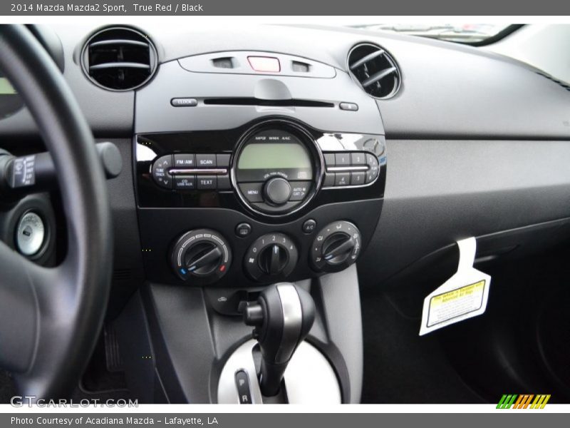 True Red / Black 2014 Mazda Mazda2 Sport