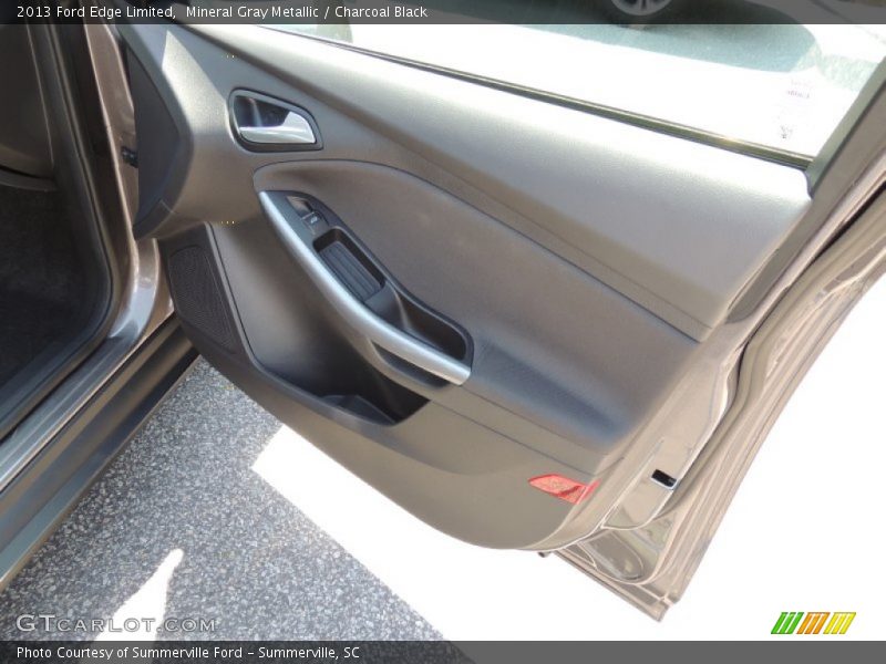 Mineral Gray Metallic / Charcoal Black 2013 Ford Edge Limited