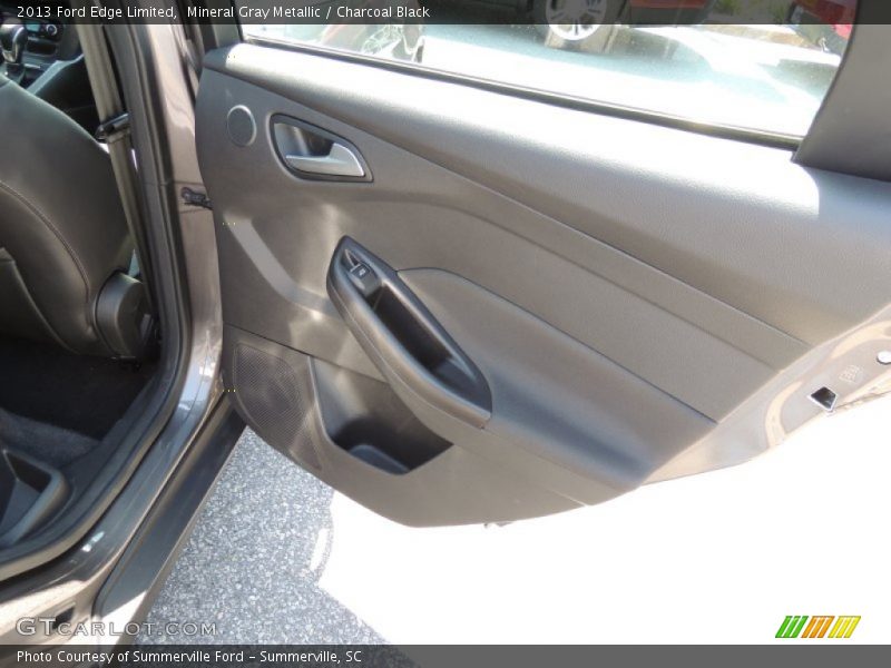 Mineral Gray Metallic / Charcoal Black 2013 Ford Edge Limited