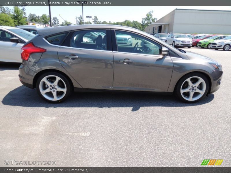 Mineral Gray Metallic / Charcoal Black 2013 Ford Edge Limited