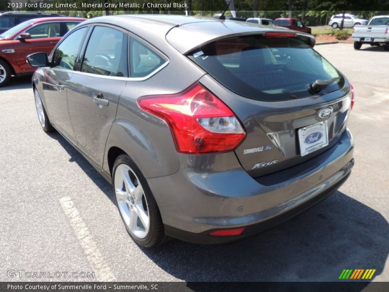 Mineral Gray Metallic / Charcoal Black 2013 Ford Edge Limited