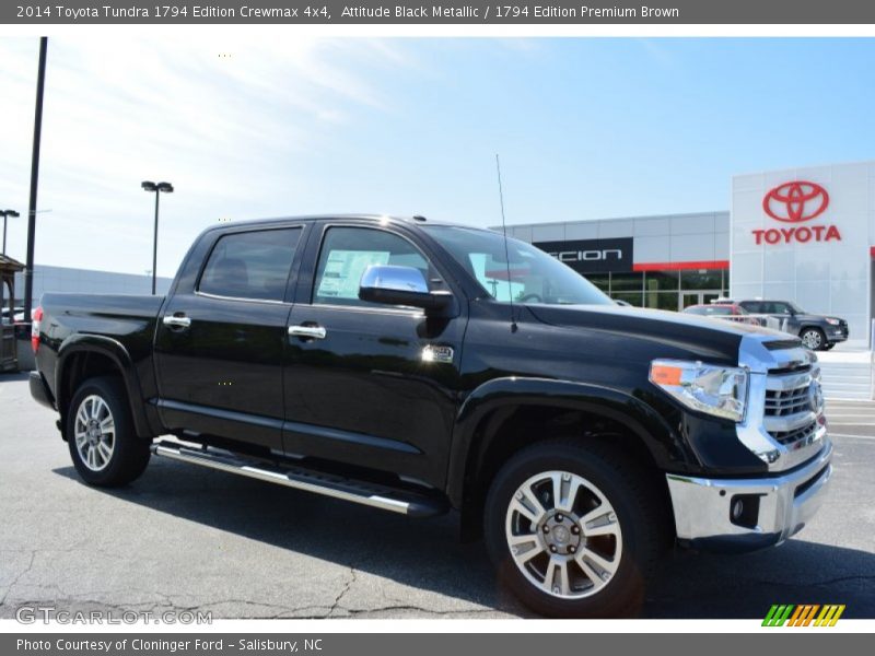 Attitude Black Metallic / 1794 Edition Premium Brown 2014 Toyota Tundra 1794 Edition Crewmax 4x4