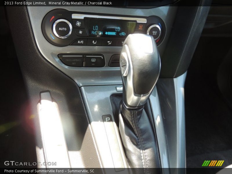 Mineral Gray Metallic / Charcoal Black 2013 Ford Edge Limited