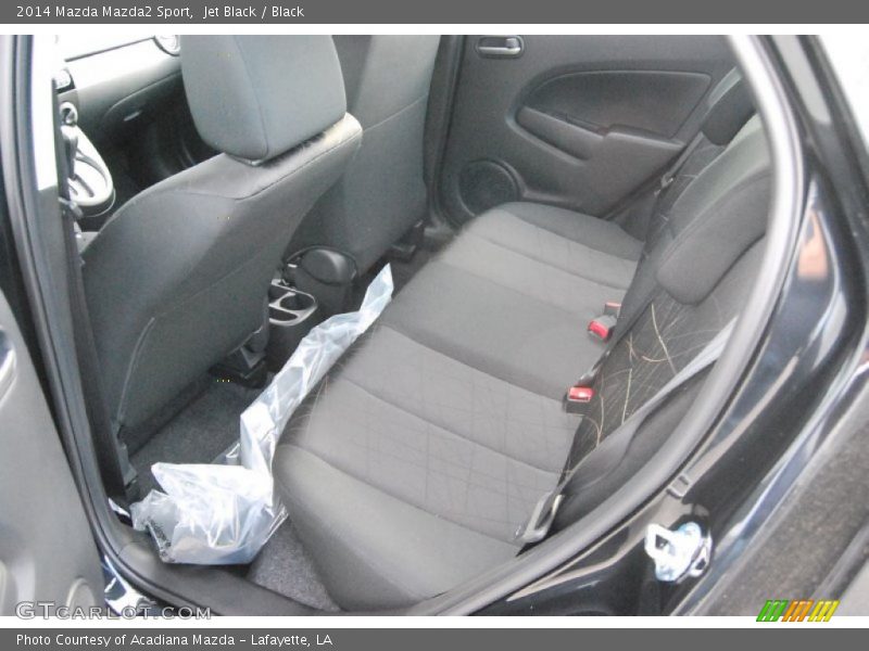 Rear Seat of 2014 Mazda2 Sport