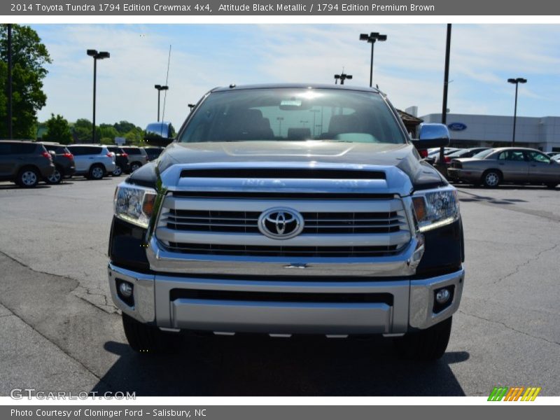 Attitude Black Metallic / 1794 Edition Premium Brown 2014 Toyota Tundra 1794 Edition Crewmax 4x4
