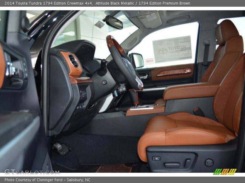 Attitude Black Metallic / 1794 Edition Premium Brown 2014 Toyota Tundra 1794 Edition Crewmax 4x4