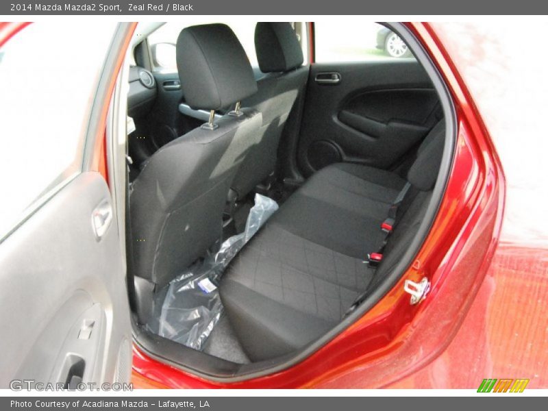 Zeal Red / Black 2014 Mazda Mazda2 Sport